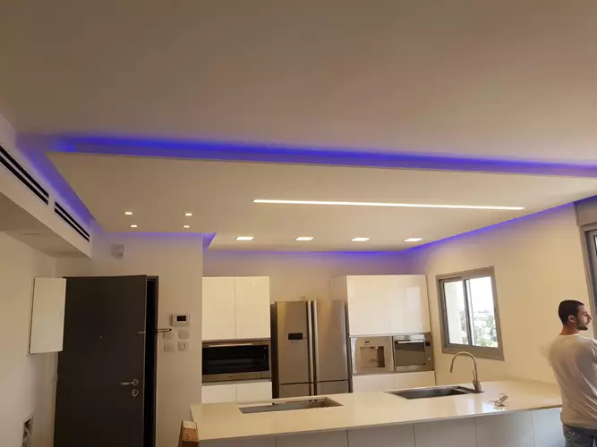 תקרה מרחפת מעוצבת 2